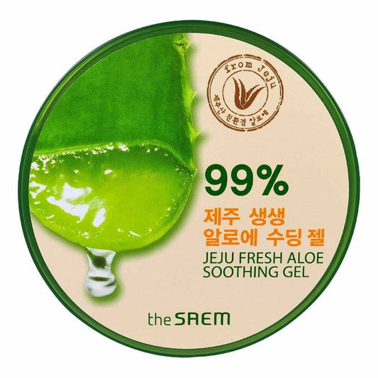 Gel The Saem Jeju Fresh Aloe 99% Soothing (300 ml)