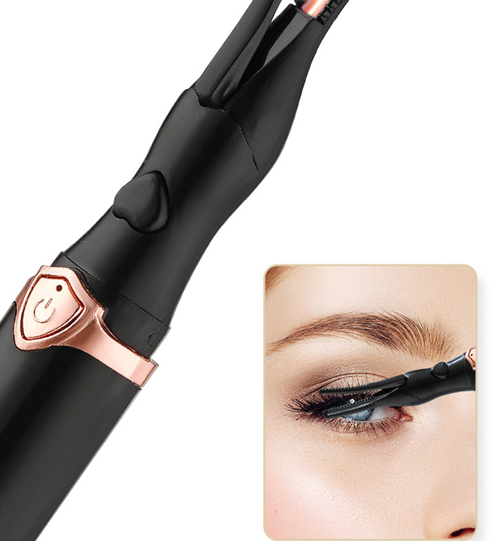 Rechargeable 360 Rotating Portable Eyelash Curler Makeup Tools