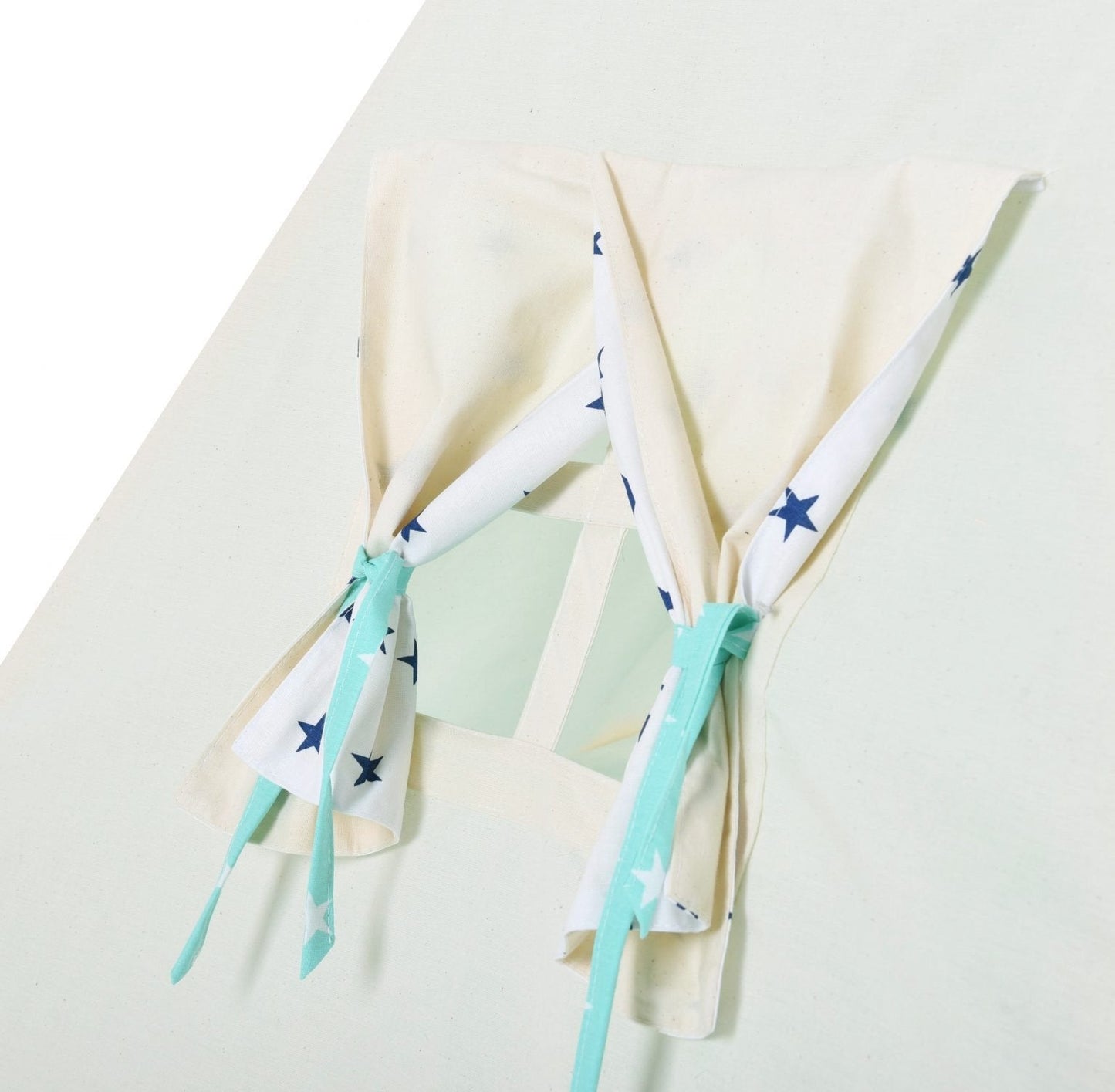 Set Teepee Per Bambini Cielo Verde Pallido