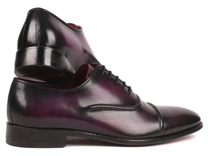 Paul Parkman Scarpe Oxford con punta da uomo viola (ID#077-PRP)