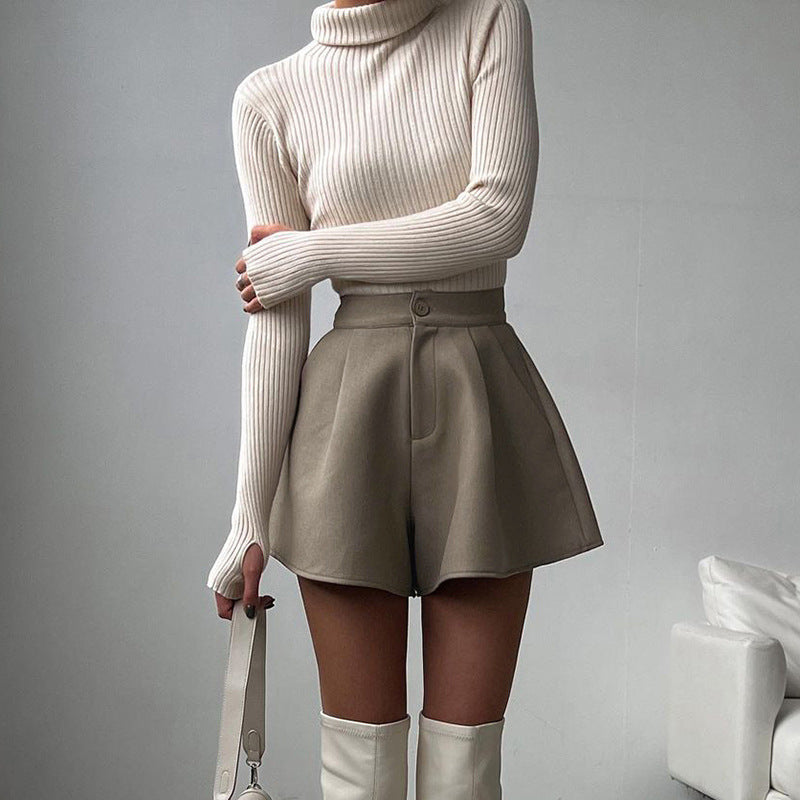 Pantaloni da donna casual retrò versatili