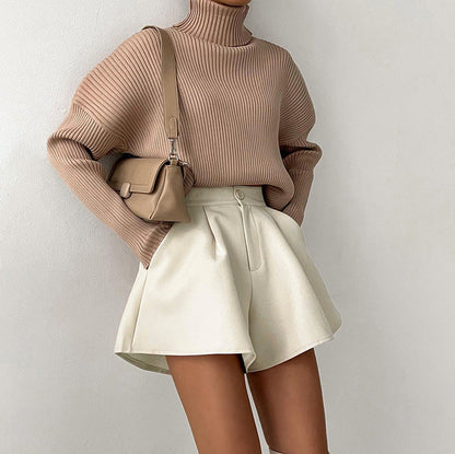 Pantaloni da donna casual retrò versatili