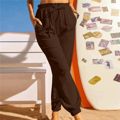 Pantaloni casual elastici 