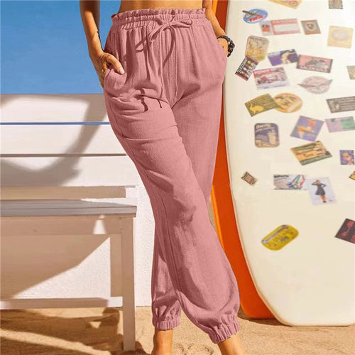 Pantaloni casual elastici 