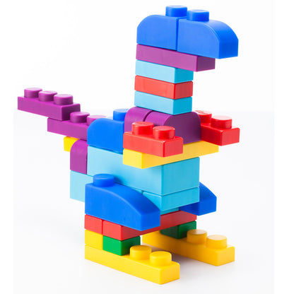 UNiPLAY Soft Building Blocks Serie Plus 122 pezzi Colore primario