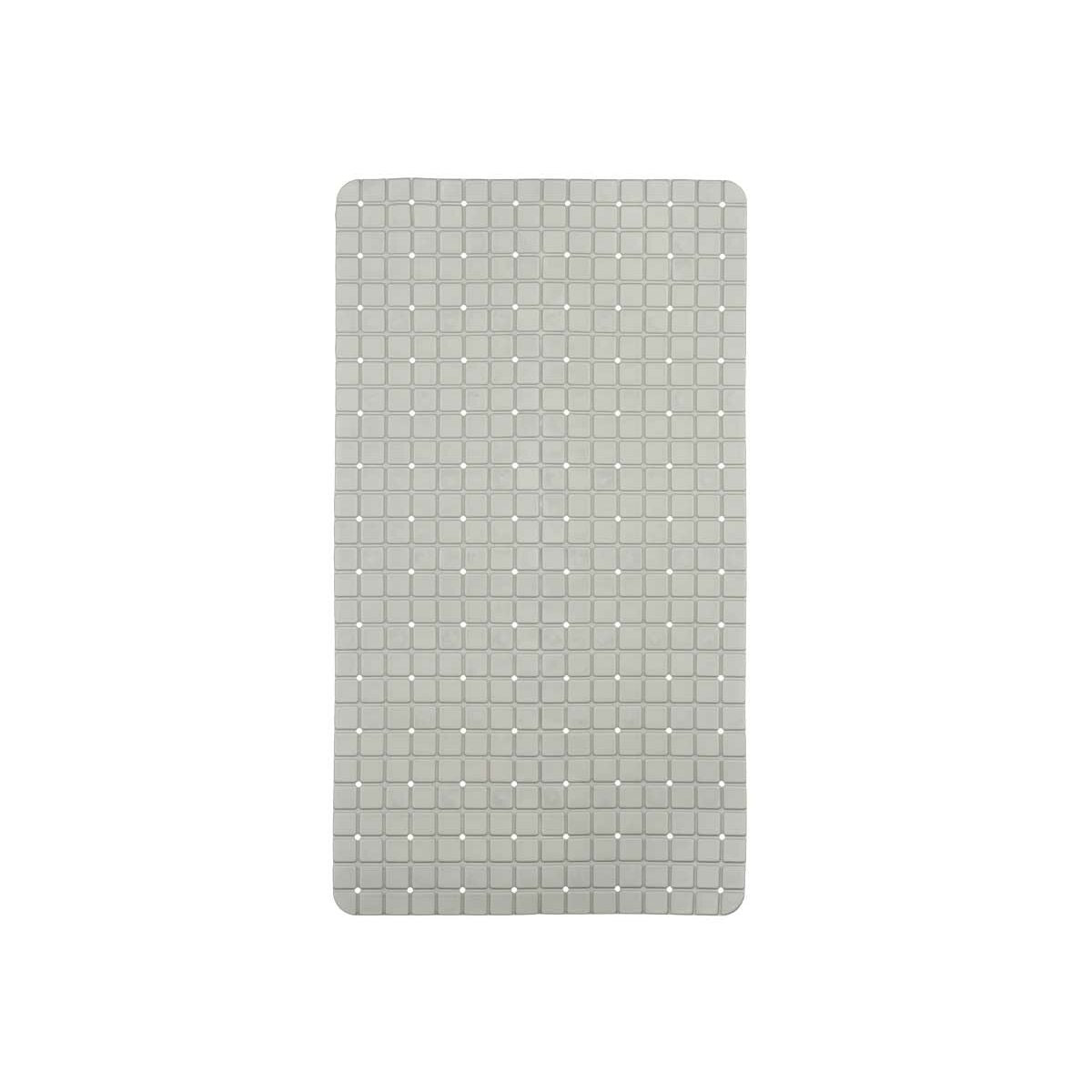 Non-slip Shower Mat Frames Grey PVC 67,7 x 38,5 x 0,7 cm (6 Units)