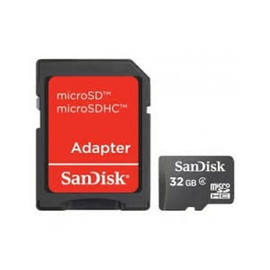 Scheda Di Memoria Micro SD con Adattatore SanDisk SDSDQB-032G-B35 32 GB