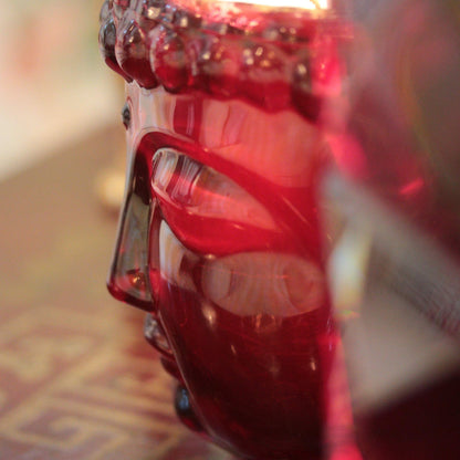 Elisabetta II | Buddha Royale in vetro rosso rubino in oro 24 carati 