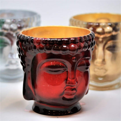 Elisabetta II | Buddha Royale in vetro rosso rubino in oro 24 carati 