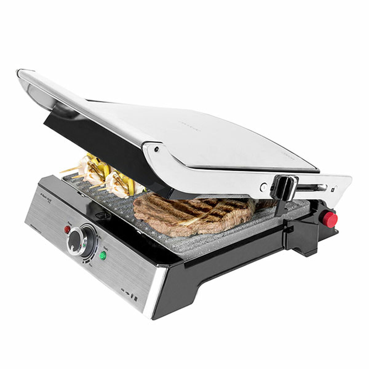 Grill Cecotec Rock'nGrill Pro Silver 2000 W