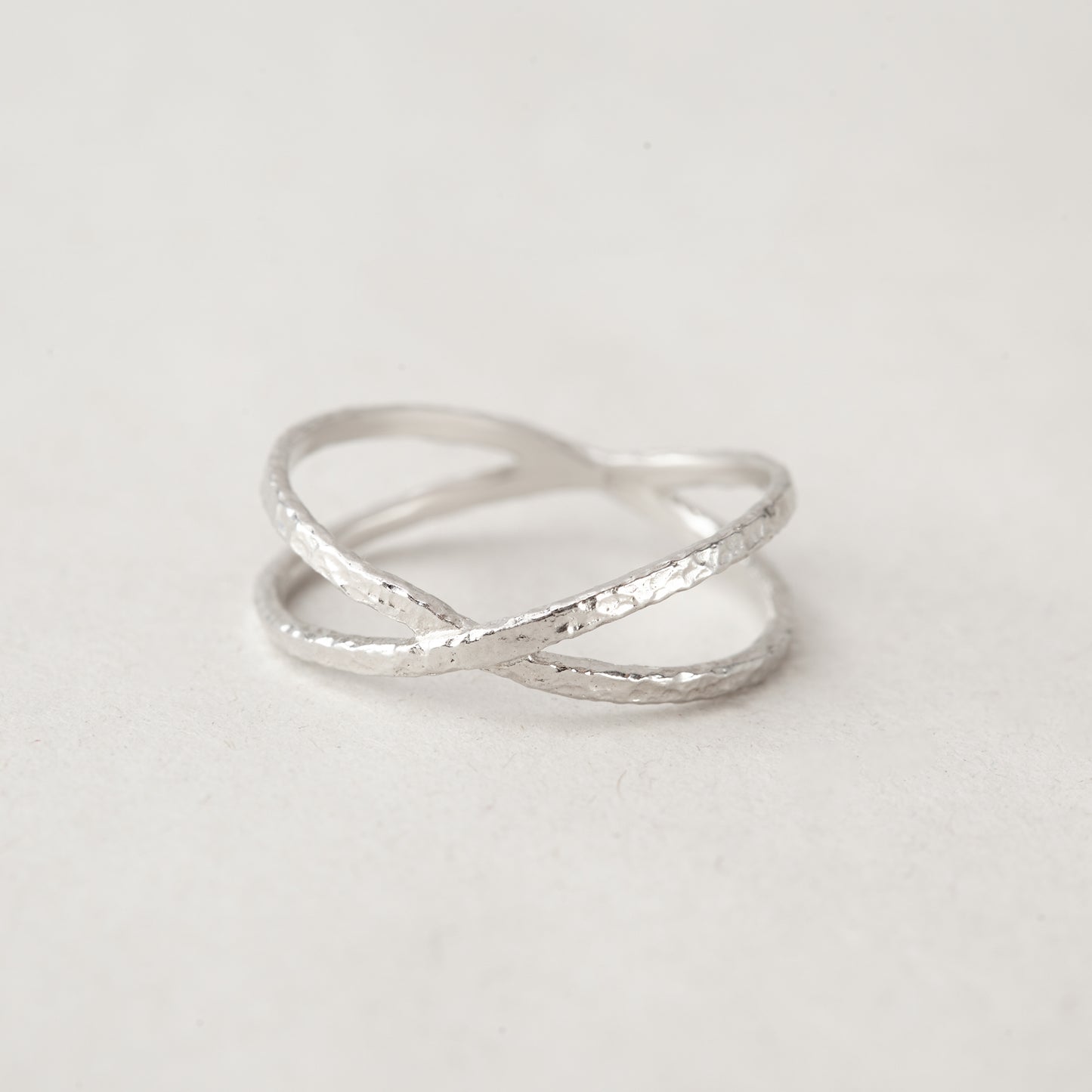 Doppio anello in oro delicato anello minimalista