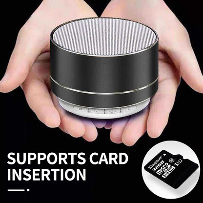 A10 Altoparlante Bluetooth senza fili Subwoofer Mini altoparlante portatile Supporto regalo Carta TF per trasmissione di notizie mobile per feste in casa