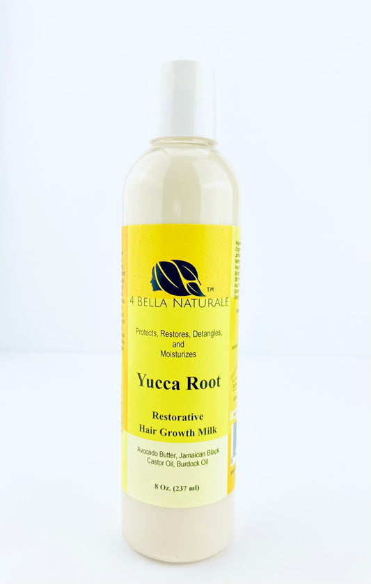 Latte per la crescita dei capelli Riparatore della radice di Yucca