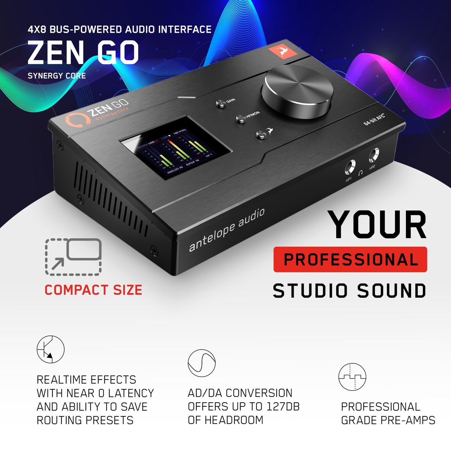 Antilope Audio - Zen Go | Interfaccia audio USB 