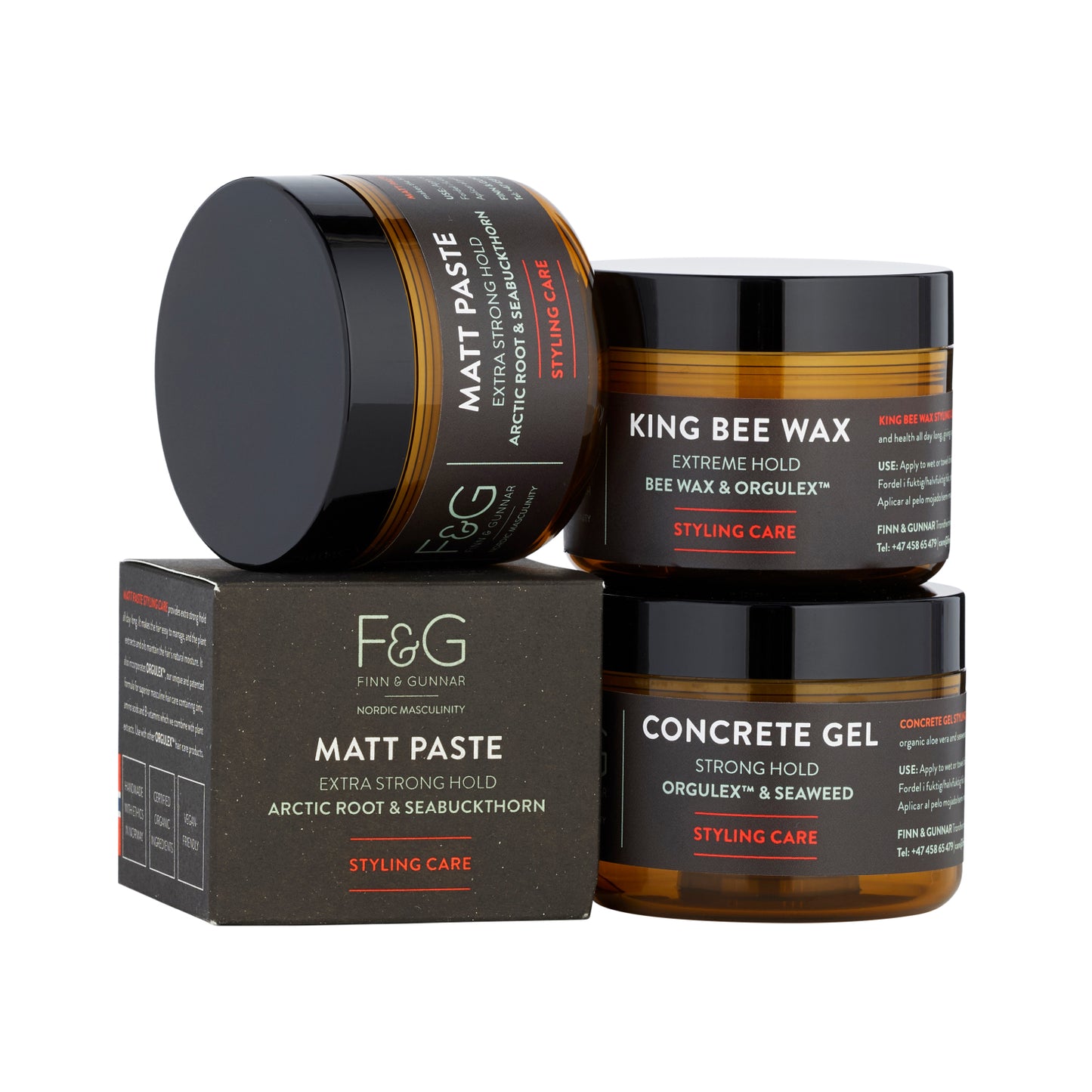 FINN & GUNNAR NORDIC MASCULINITY MATT PASTE 100 ML