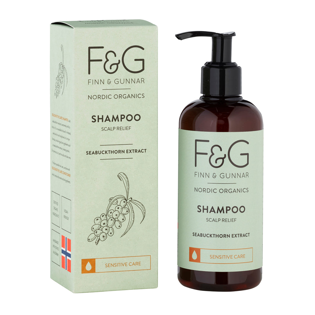 FINN &amp; GUNNAR NORDIC ORGANICS SHAMPOO SOLLIEVO CUOIO CAPELLUTO 250 ml