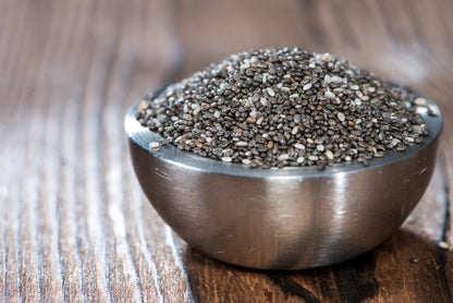 Maschera per il cuoio capelluto con acqua di riso e budino di semi di chia