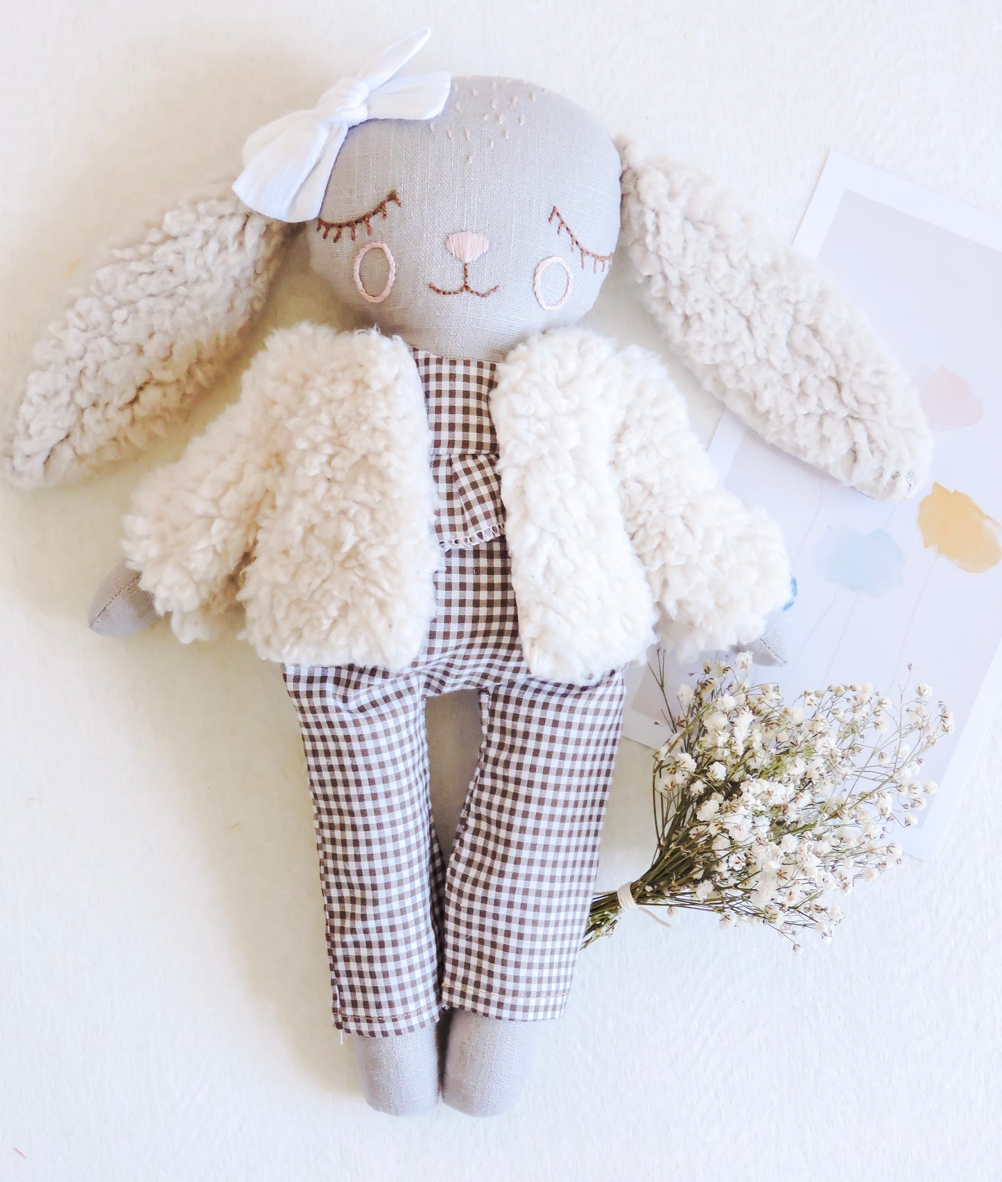 Rabbit Cloth Doll ,Baby Shower Gifts