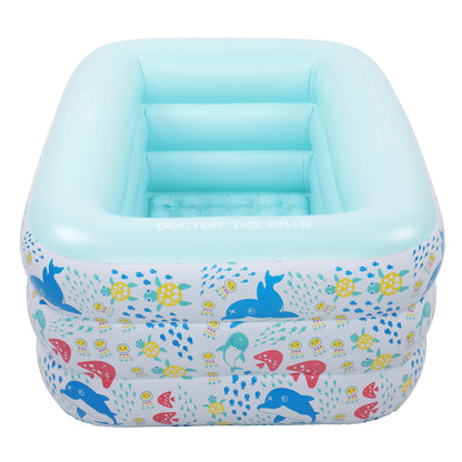 Piscina gonfiabile per bambini 59" X 43,3" X 23,6". 