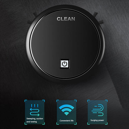 3-in-1 Robot Vacuum Cleaner 1800Pa - USB Rechargeable, Smart, and Multi-functional Dry/Wet Sweeping Vacuum Cleaner