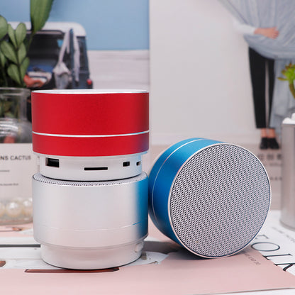 A10 Altoparlante Bluetooth senza fili Subwoofer Mini altoparlante portatile Supporto regalo Carta TF per trasmissione di notizie mobile per feste in casa