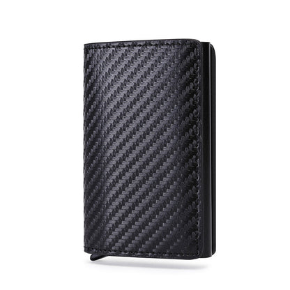 Anti-theft Swipe Men's Card Holder Multi-card Slot Credit Card Box