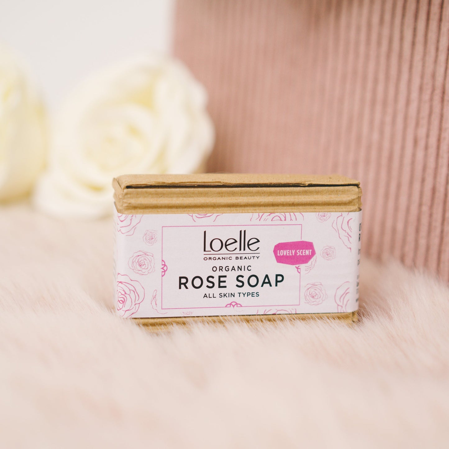 Sapone alla rosa marocchina - tavoletta - 75 g