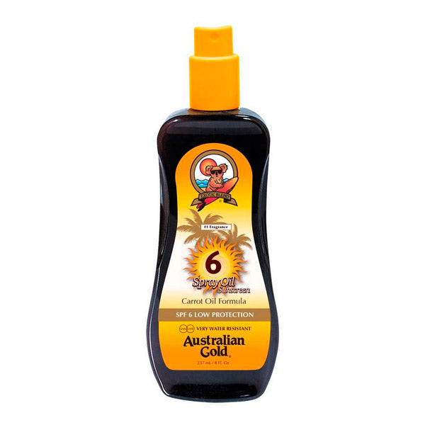 Olio Abbronzante Protezione Solare Australian Gold SPF 6 (237 ml)