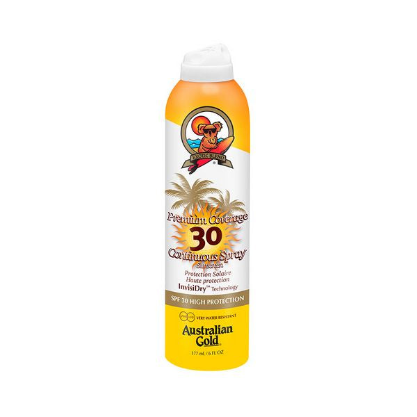 Spray Protettore Solare Copertura Premium Australian Gold SPF 30 (177 ml)