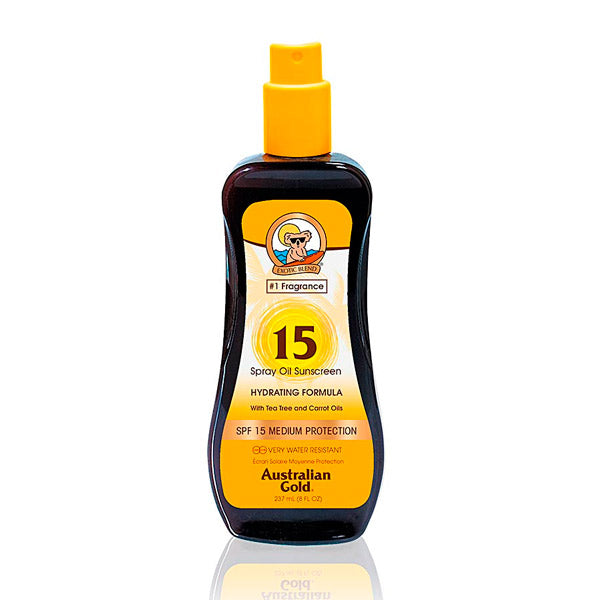Tanning Oil Sunscreen Hydrating Australian Gold SPF 15 (237 ml)