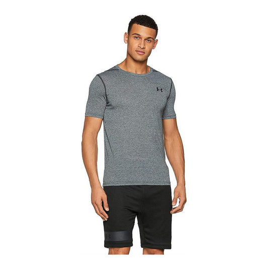 T-shirt a compressione a maniche corte da uomo Under Armour 1289588-006 Grigia