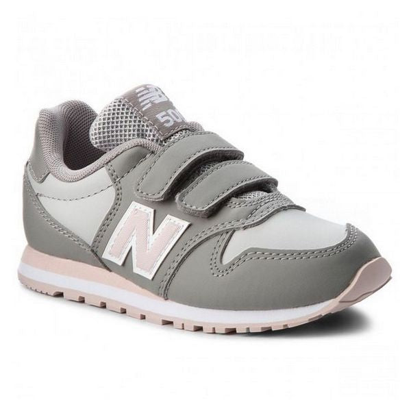 Scarpe da ginnastica casual da bambino New Balance KV500PGY grigio rosa