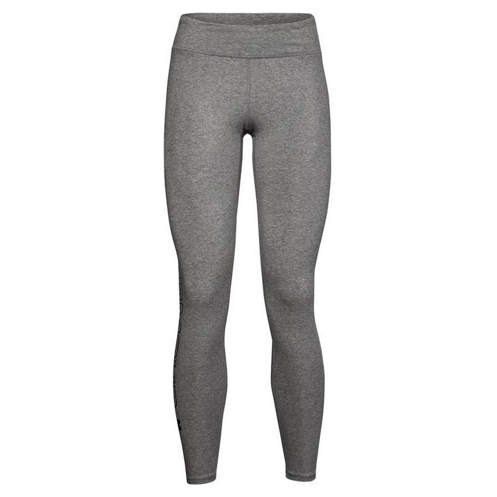 Leggings sportivi Under Armour Favorite Wordmark W Grigio scuro