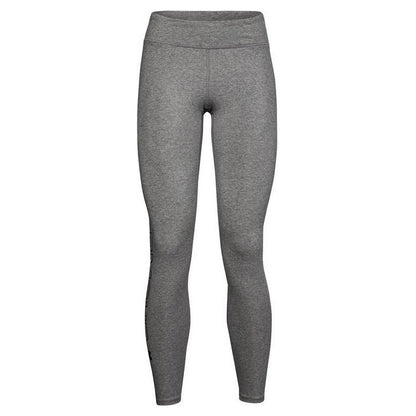 Leggings sportivi Under Armour Favorite Wordmark W Grigio scuro