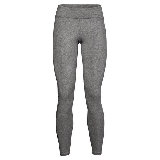 Leggings sportivi Under Armour Favorite Wordmark W Grigio scuro