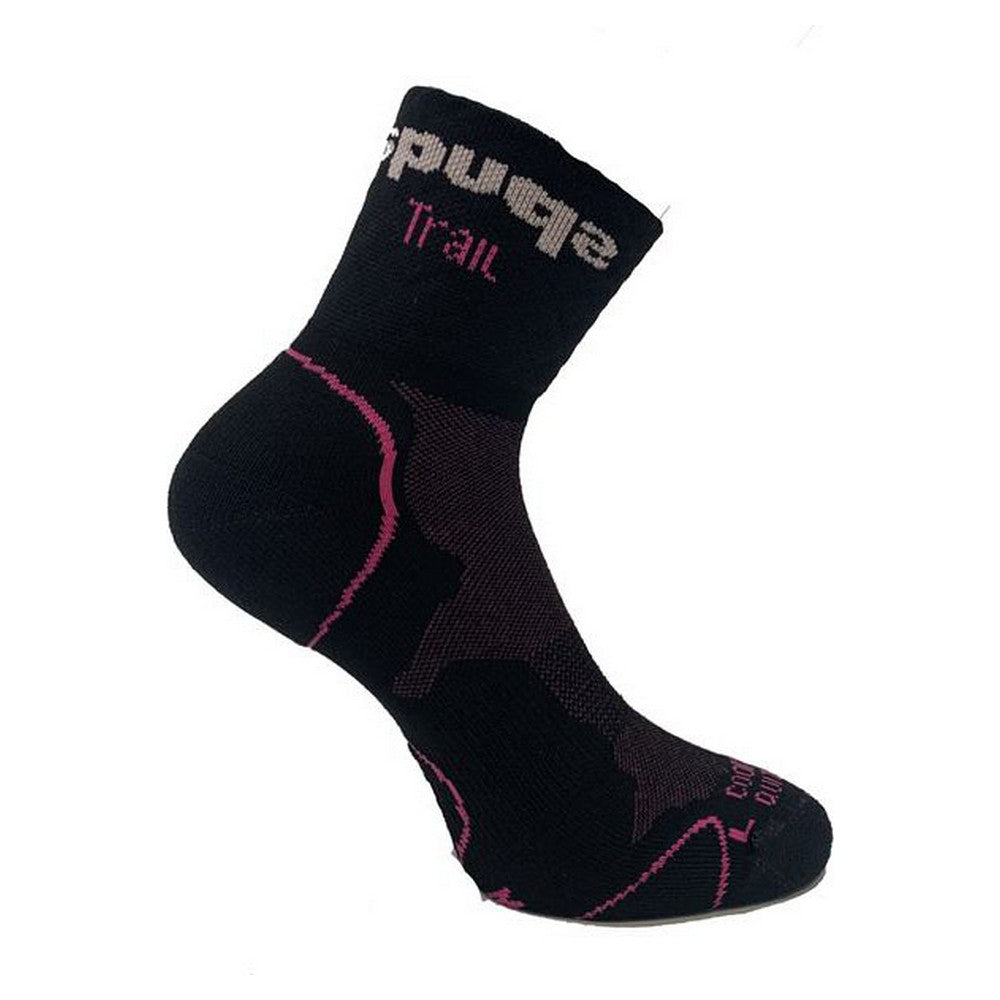 Calzini sportivi Spuqs Coolmax Protect NR Nero Rosa