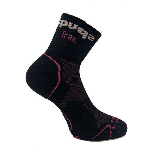 Calzini sportivi Spuqs Coolmax Protect NR Nero Rosa