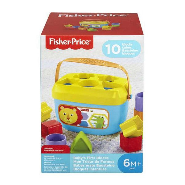 Cestino con mattoncini Mattel 10 pz (6+ mesi)