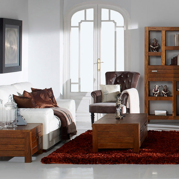 Mensole - Collezione Be Yourself Ohio Legno Mindi (180 x 90 x 30 cm)