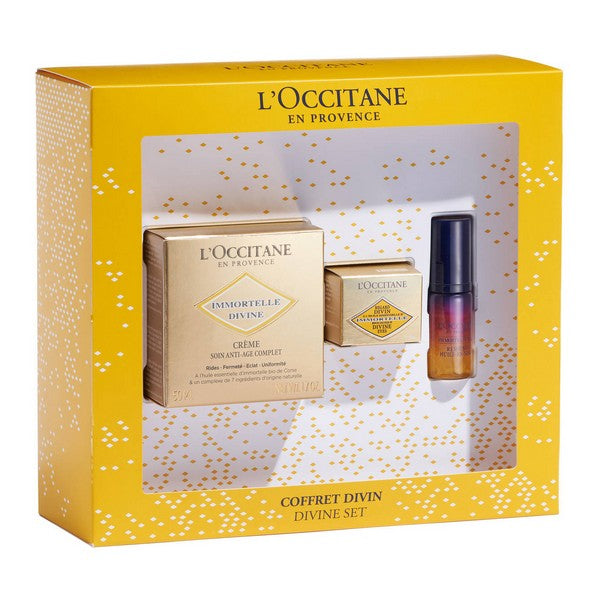 Cofanetto Cosmetici Donna Divine Immortelle L'occitane (3 pz)