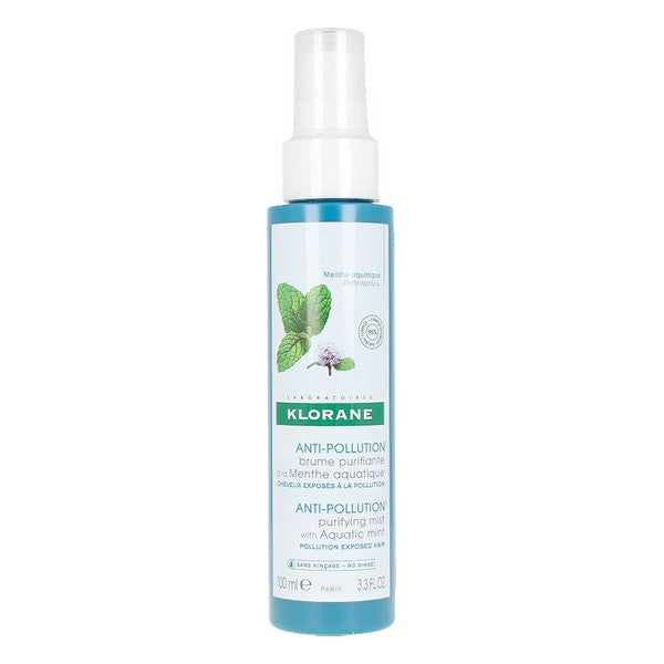 Hair Mist Anti-Pollution Klorane Mint (100 ml)