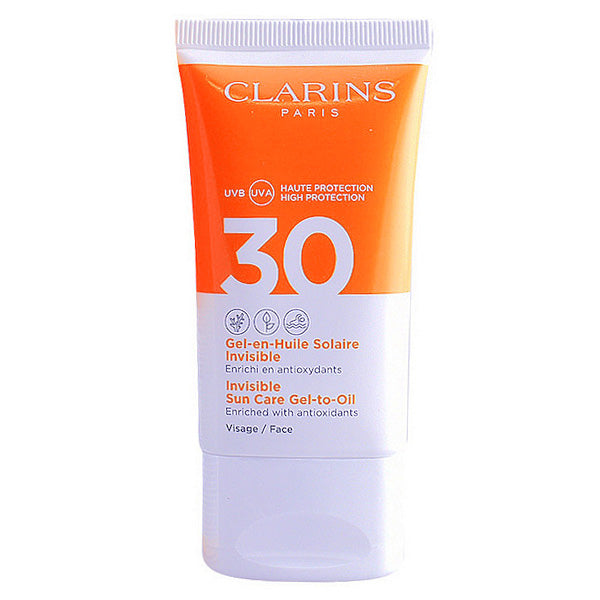Facial Sun Cream Solaire Clarins Spf 30 (50 ml)