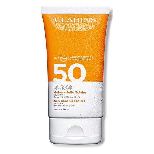 Protezione solare Solaire Clarins Spf 50 (150 ml)