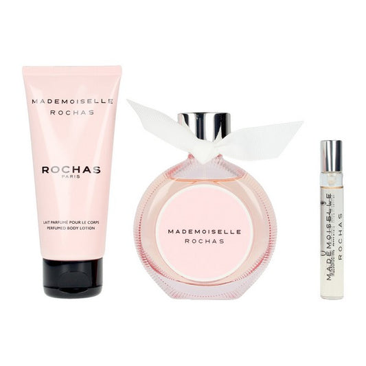 Cofanetto Profumo Donna Mademoiselle Rochas EDP (3 pz)