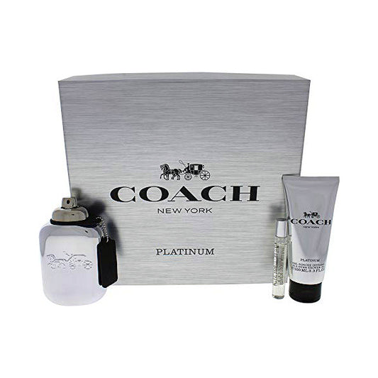 Cofanetto Profumo da Donna Platinum Coach EDP (3 pz)
