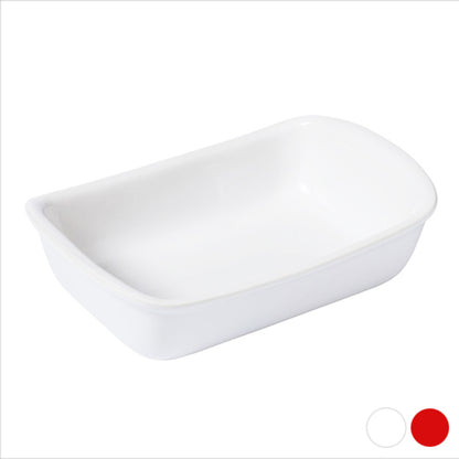 Pirofila Pyrex Supreme Ceramica Bianca (22 x 15 cm)