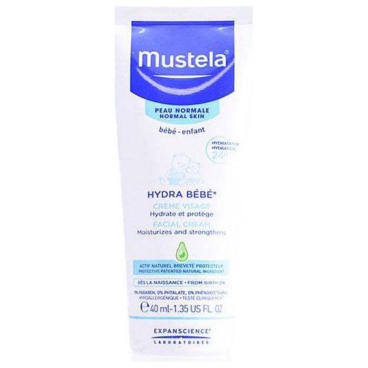 Hydrating Facial Cream for Babies Mustela (40 ml)