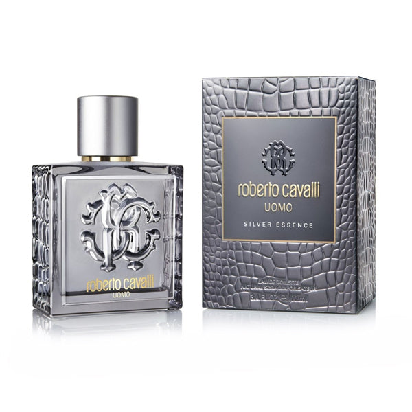 Profumo Uomo Uomo Silver Essence Roberto Cavalli EDT (40 ml)