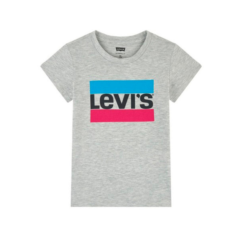 T-shirt a maniche corte per bambini Levi's Sportswear Logo Tee Grigia