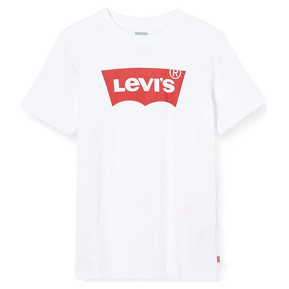 T-shirt a maniche corte da bambino Levi's Batwing 4 Anni Bianca